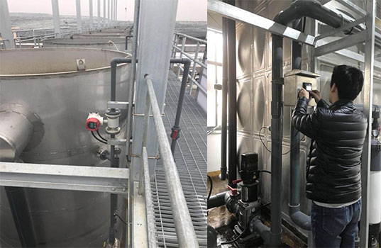 美控電磁流量計助力上海污水處理